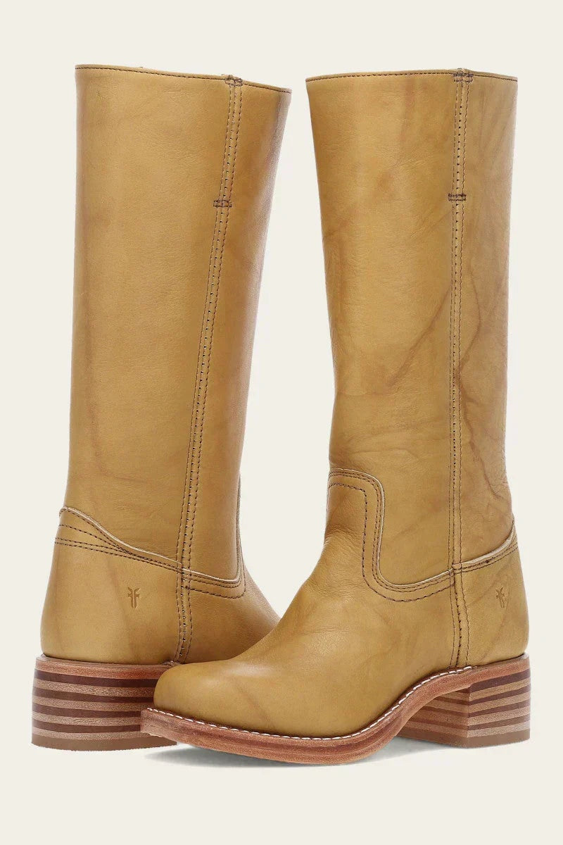 Mencía | Women’s High-Shaft Leather Cowboy Boots with Heels
