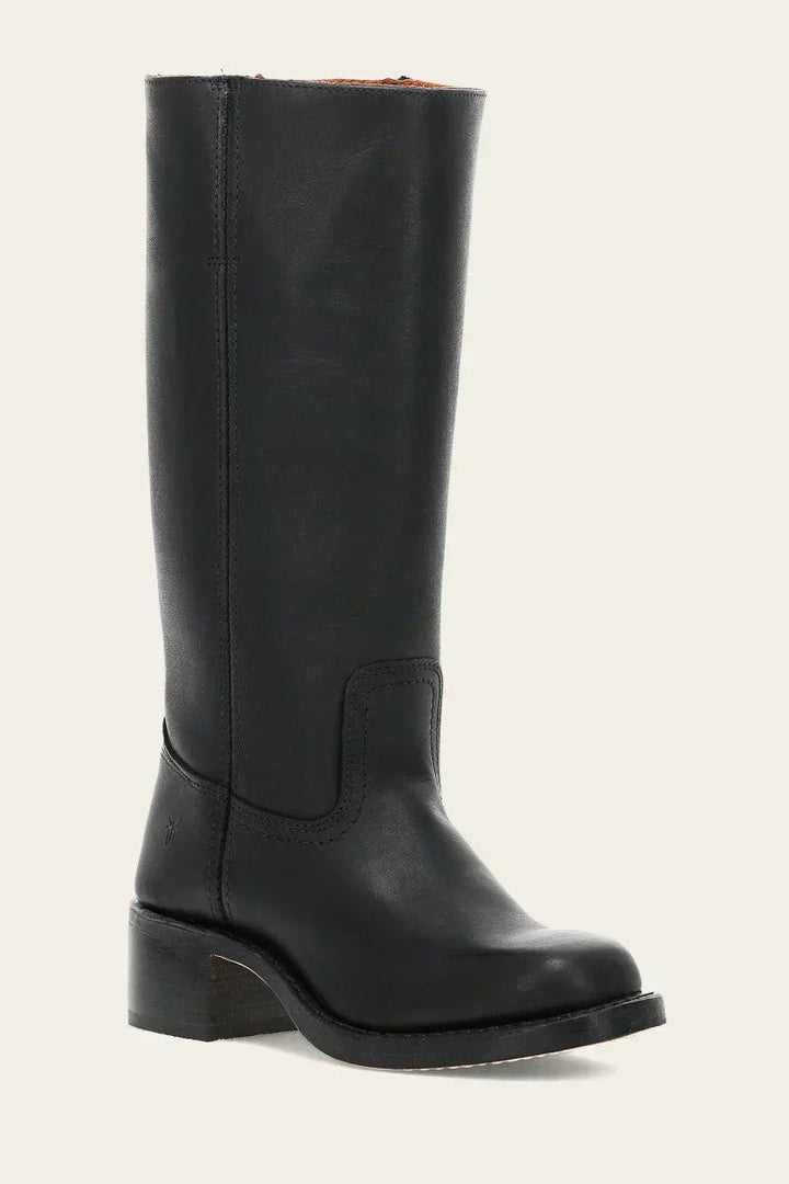 Mencía | Women’s High-Shaft Leather Cowboy Boots with Heels