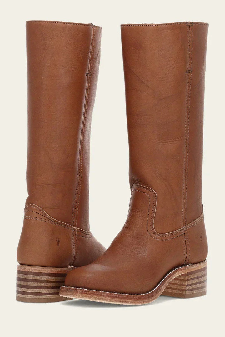 Mencía | Women’s High-Shaft Leather Cowboy Boots with Heels