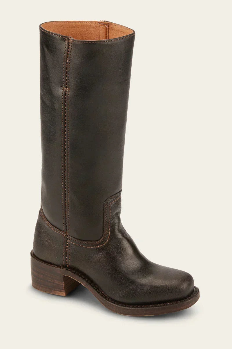 Mencía | Women’s High-Shaft Leather Cowboy Boots with Heels