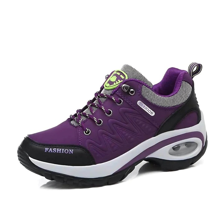 Nerea | Women’s Trekking Sneakers with Thick Soles and Laces