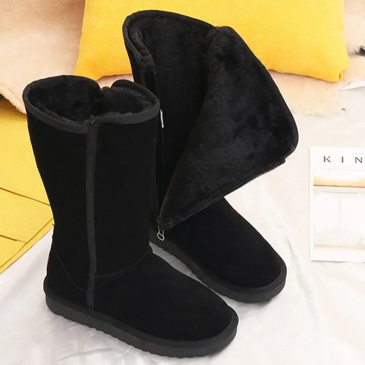 Noelia | Women's Flat Australian Boots with Lined Interior and High Shaft