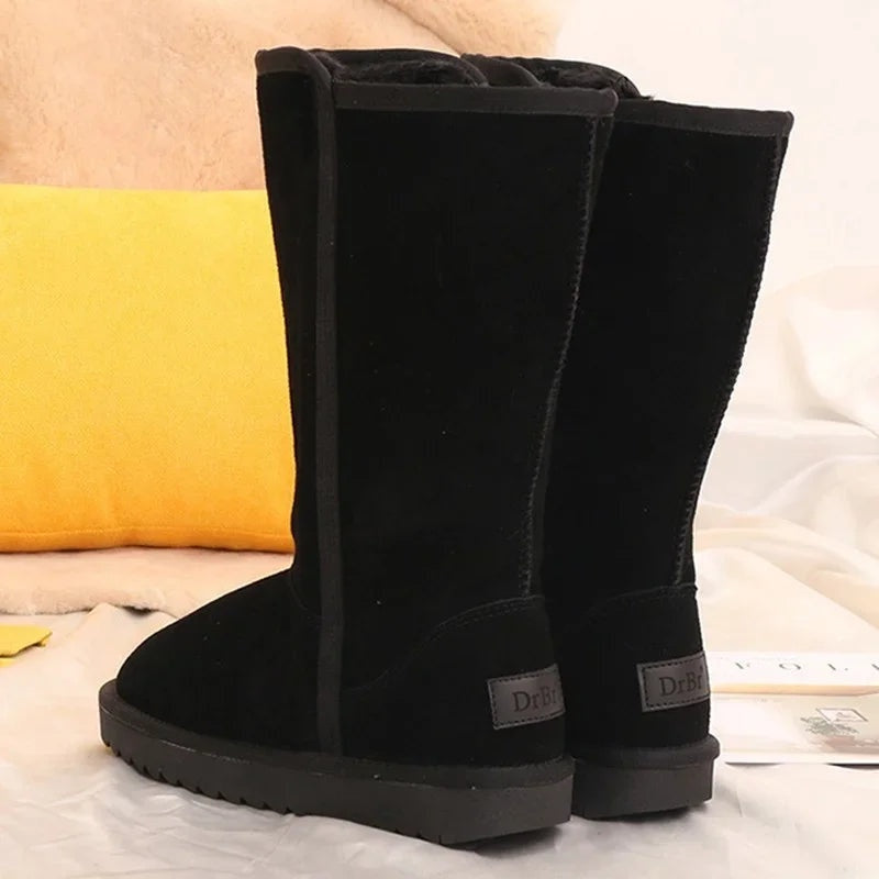 Noelia | Women's Flat Australian Boots with Lined Interior and High Shaft