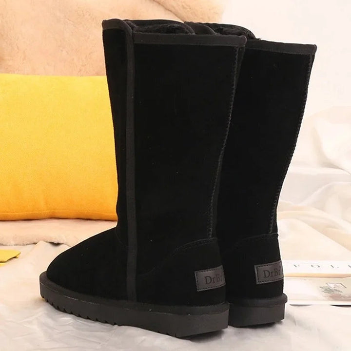 Noelia | Women's Flat Australian Boots with Lined Interior and High Shaft