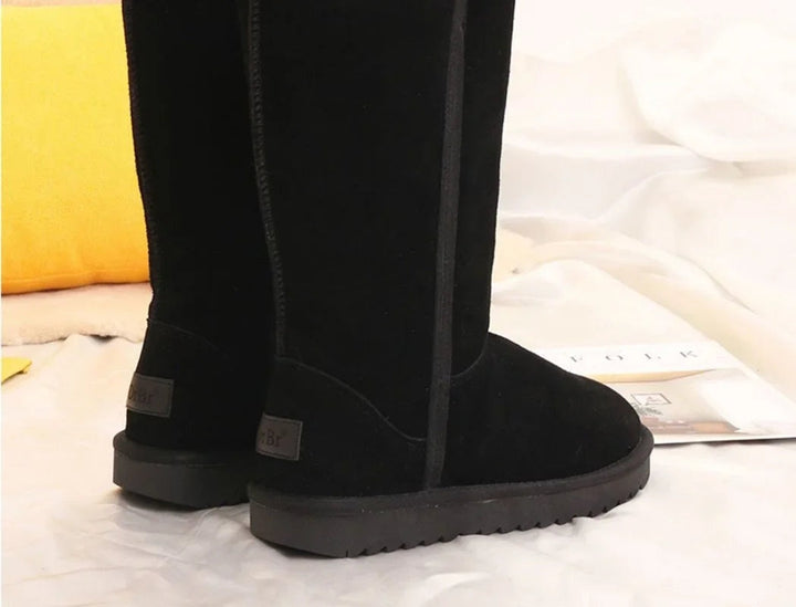 Noelia | Women's Flat Australian Boots with Lined Interior and High Shaft