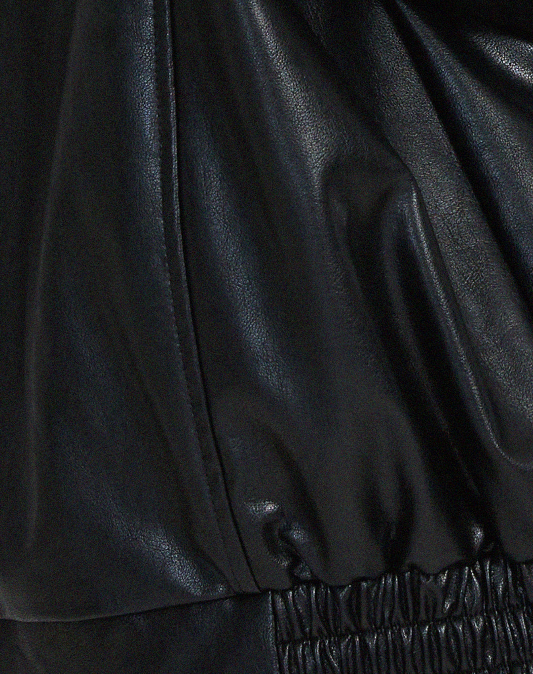 Relaxed Fit Leather Jacket for Women – Mia