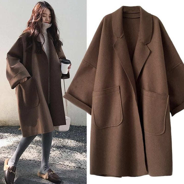 Spacious Wool-Blend Overcoat - Alex