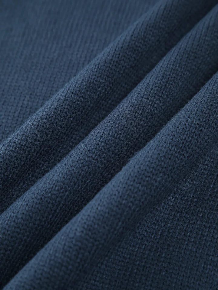 Ribbed Turtleneck Sweater for Women with Long Sleeves