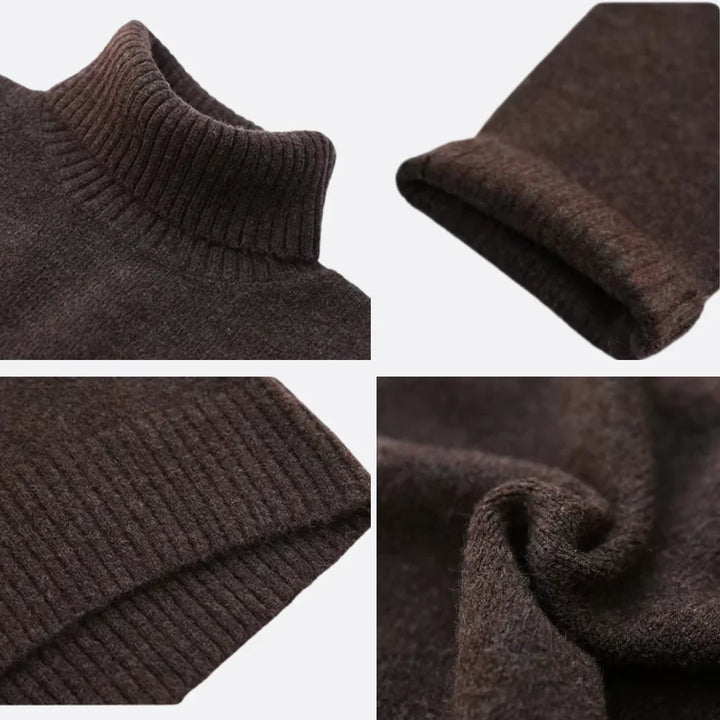 Oversized Women's Turtleneck Sweater, Comfortable