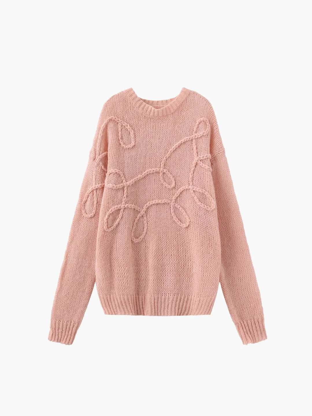 Women's Sweater with modern textured pattern
