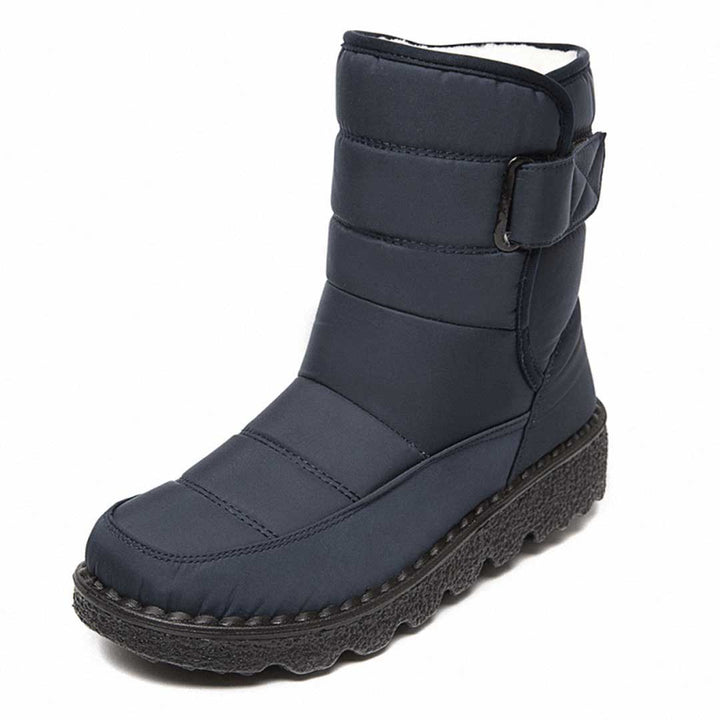 Waterproof and windproof women's snow boots - Warm winter boots for snow and rain