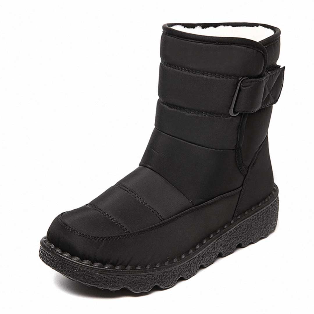 Waterproof and windproof women's snow boots - Warm winter boots for snow and rain