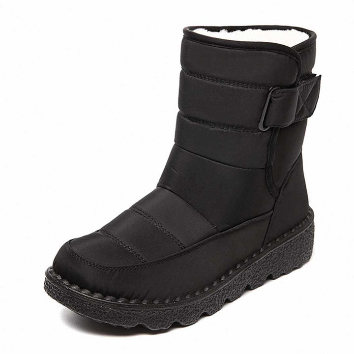 Waterproof and windproof women's snow boots - Warm winter boots for snow and rain