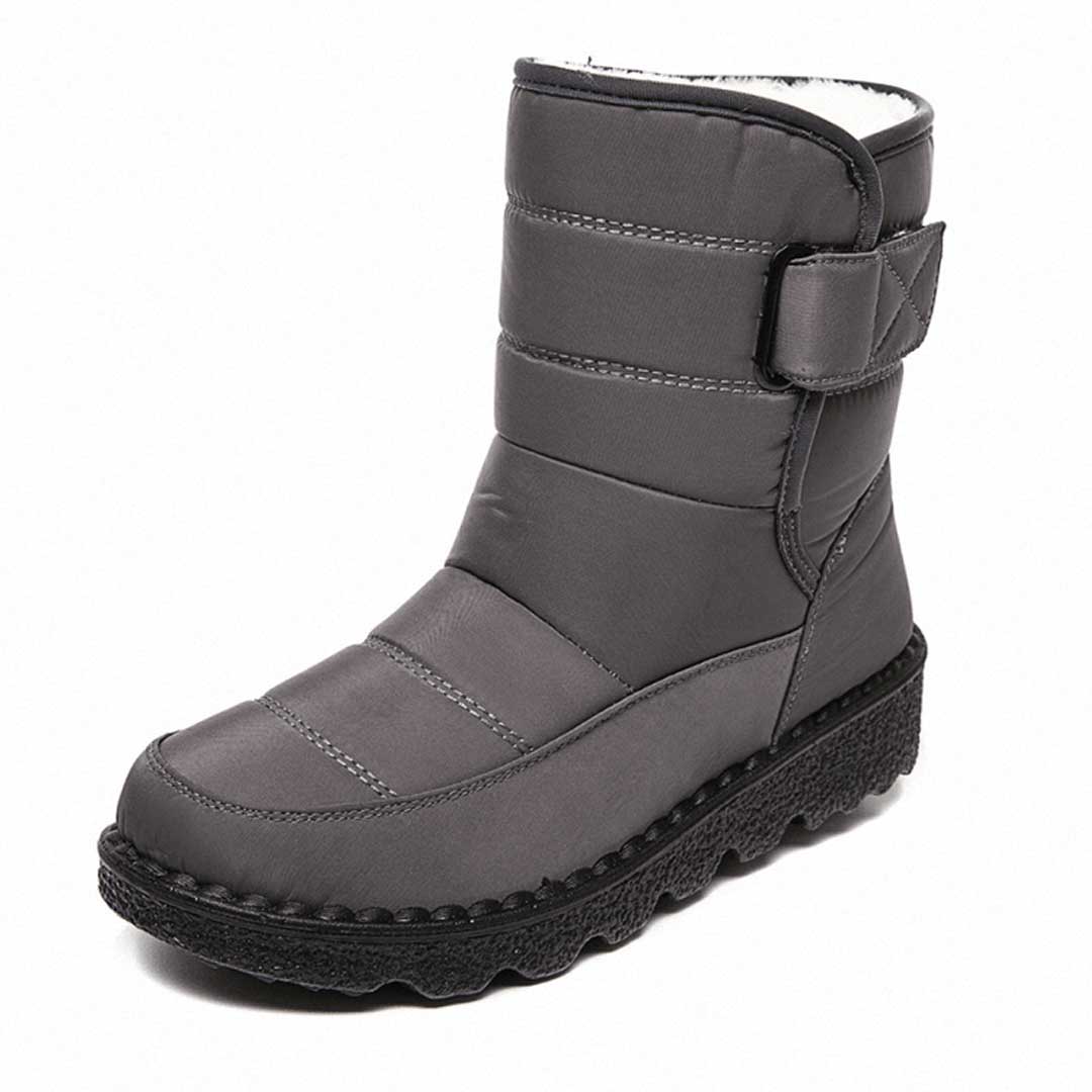 Waterproof and windproof women's snow boots - Warm winter boots for snow and rain
