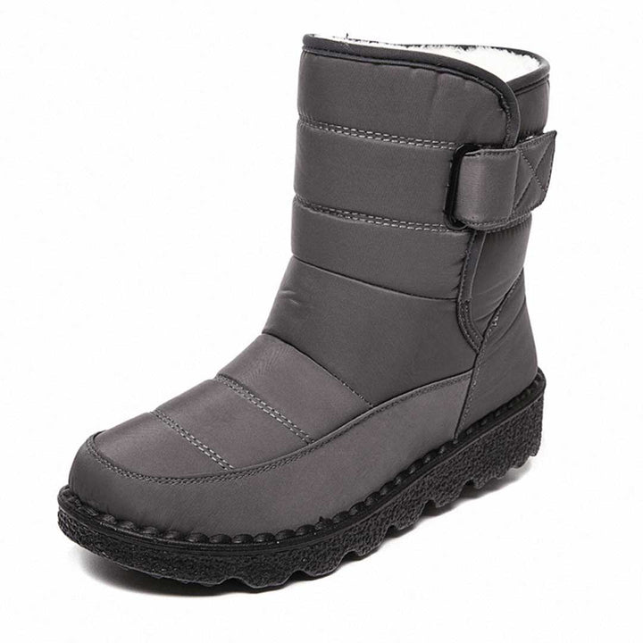 Waterproof and windproof women's snow boots - Warm winter boots for snow and rain