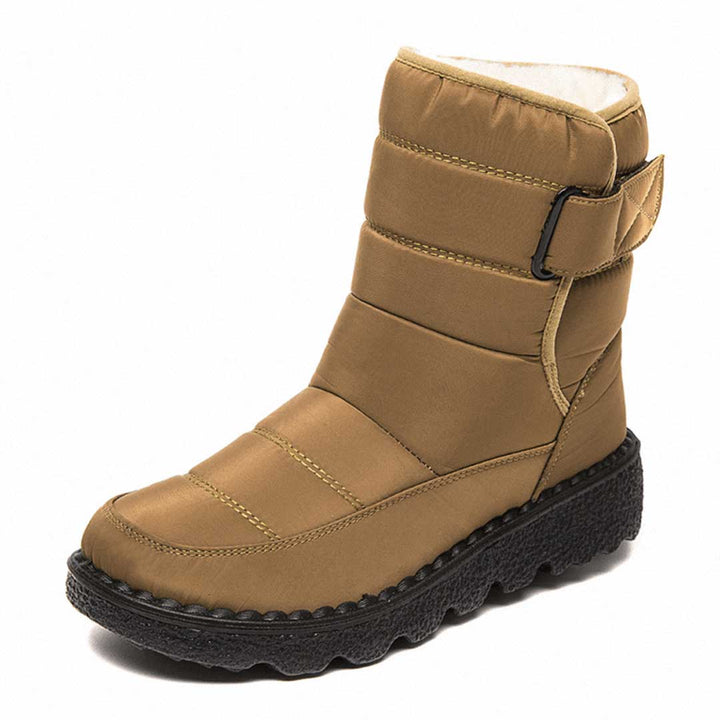 Waterproof and windproof women's snow boots - Warm winter boots for snow and rain