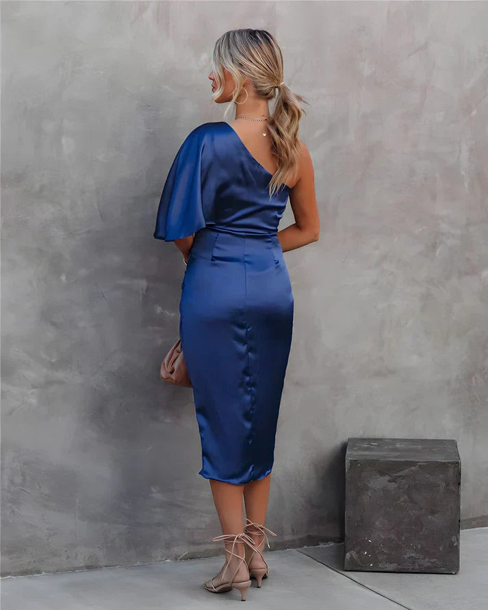 Luxe Satin Night Gown - Elara