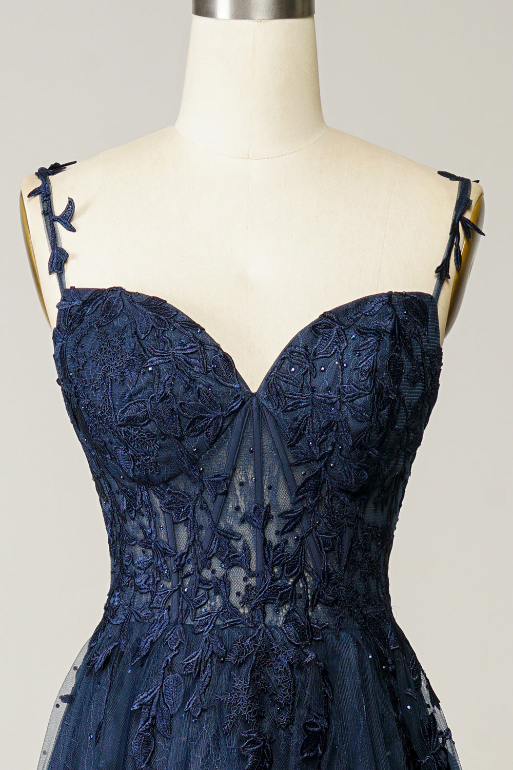 Elegant A-Line Evening Dress - Amelia