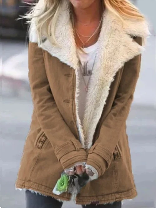 Chic Insulated Ladies' Coat - Maya