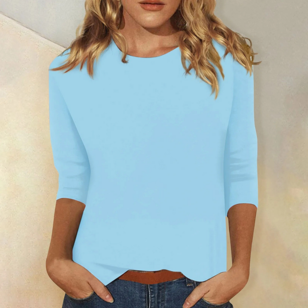 Chic Long Sleeve Blouse for Women - Mia