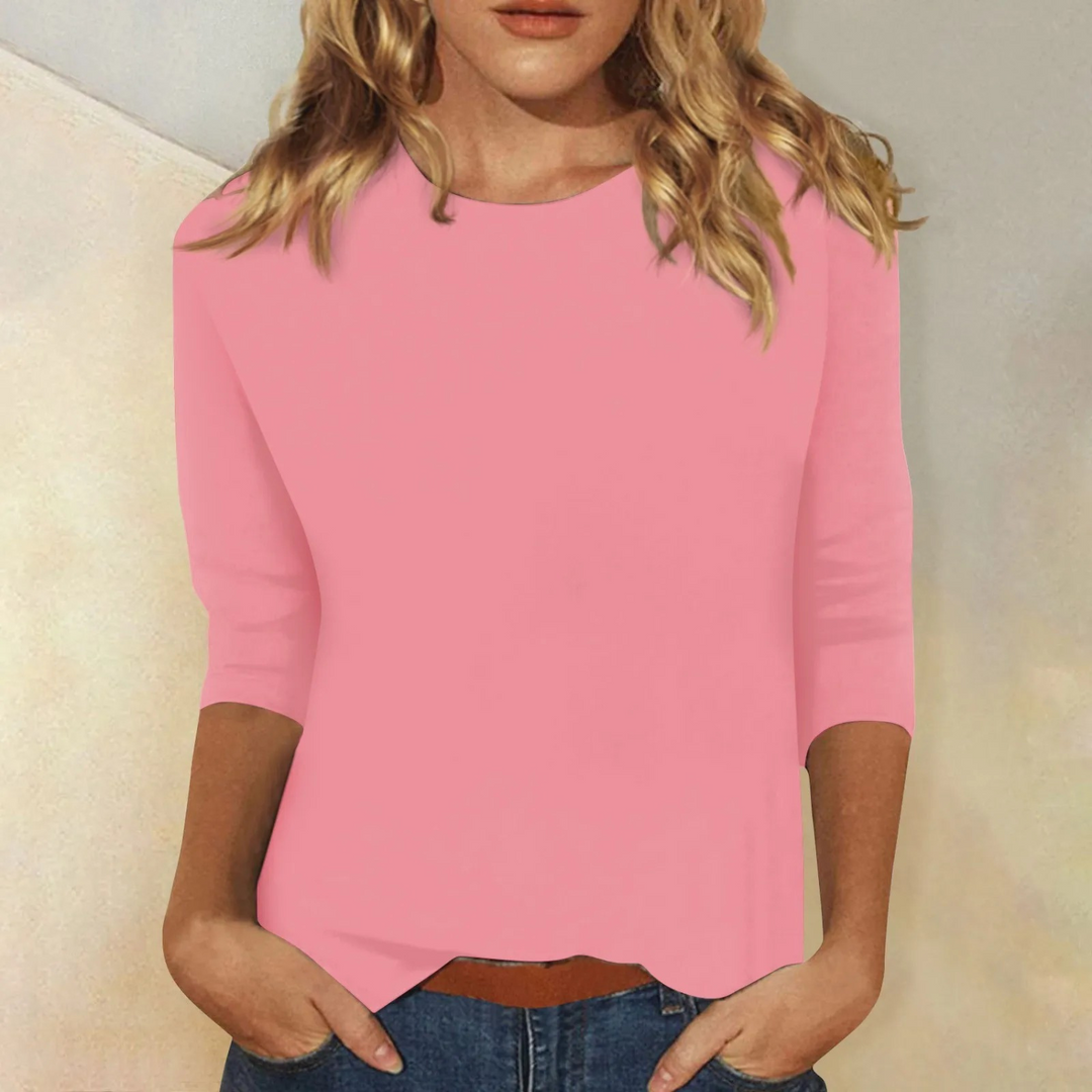 Chic Long Sleeve Blouse for Women - Mia