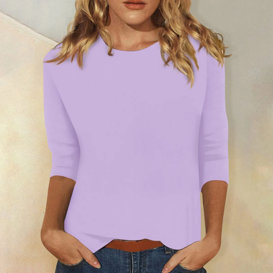 Chic Long Sleeve Blouse for Women - Mia