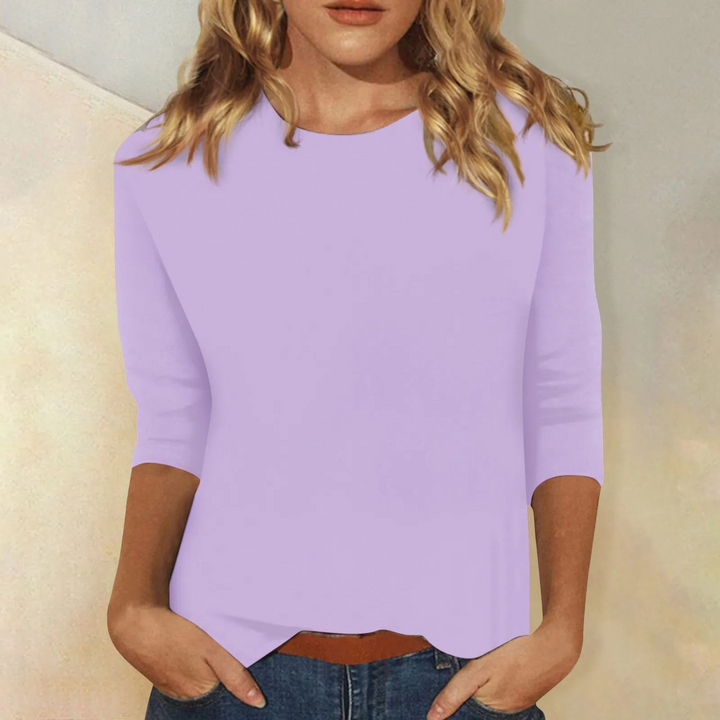 Chic Long Sleeve Blouse for Women - Mia