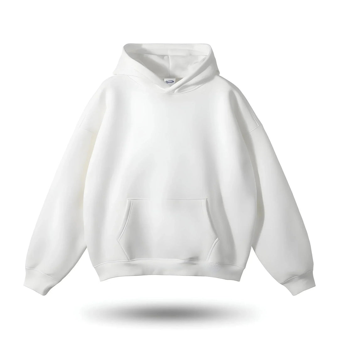 Women's hoodie with a relaxed fit and a front pocket