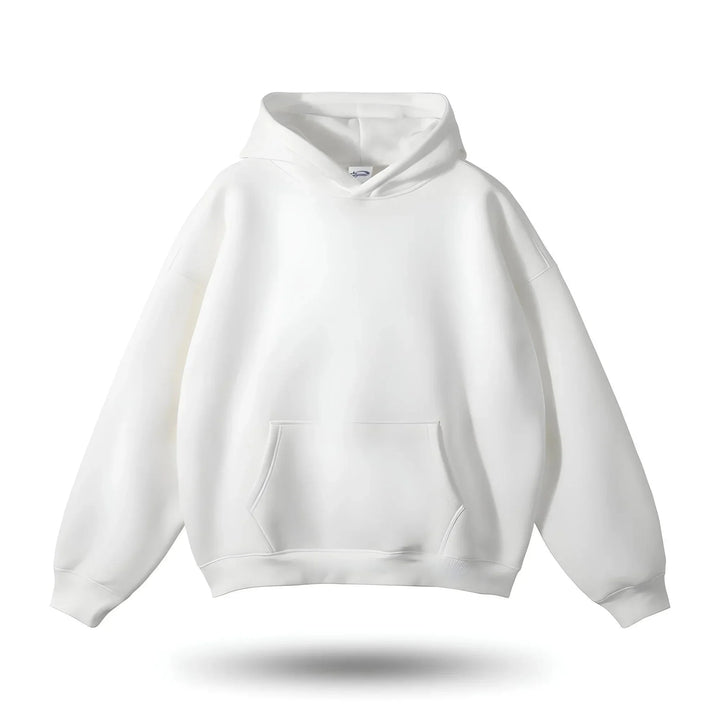 Women's hoodie with a relaxed fit and a front pocket