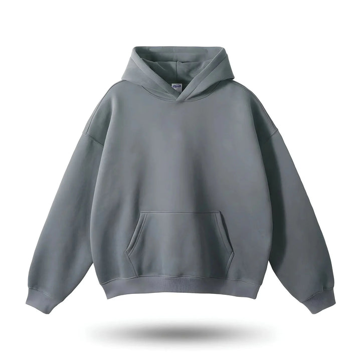 Women's hoodie with a relaxed fit and a front pocket
