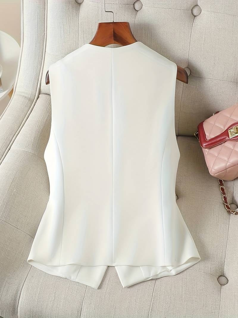 Tomás | Elegant Buttoned Men's V-Neck Vest