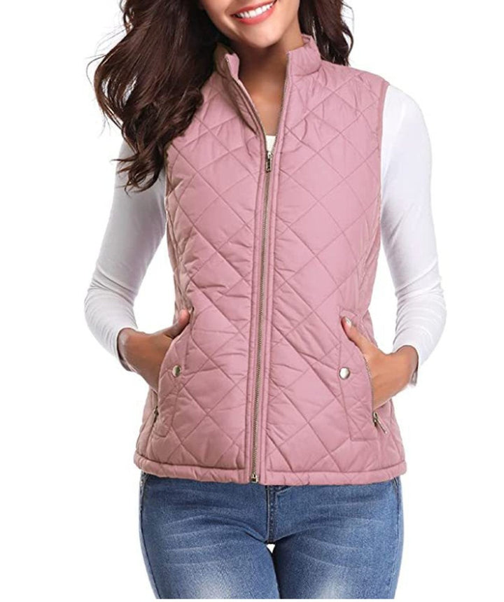 Vega | Women's Lightweight Padded High-Neck Zip Vest