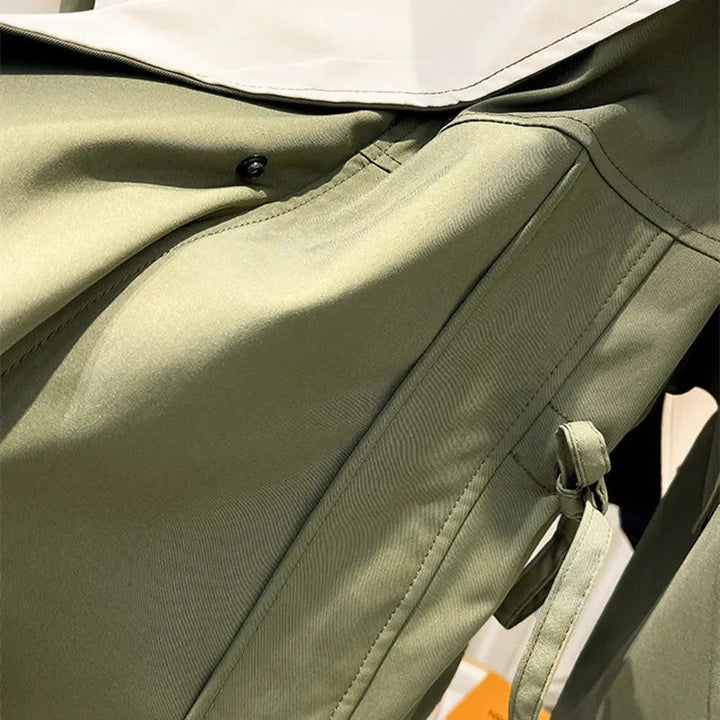 Women's Windbreaker Blazer with Removable Hood
