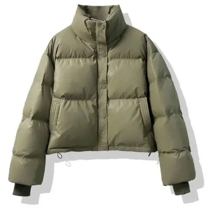 Short Women's Winter Puffer Coat