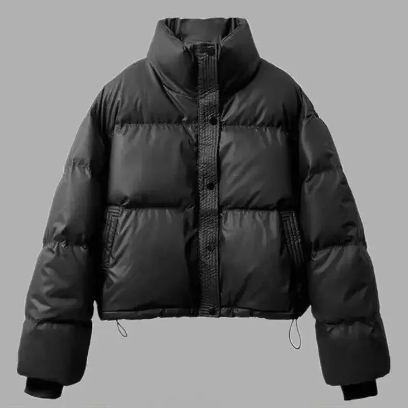 Short Women's Winter Puffer Coat