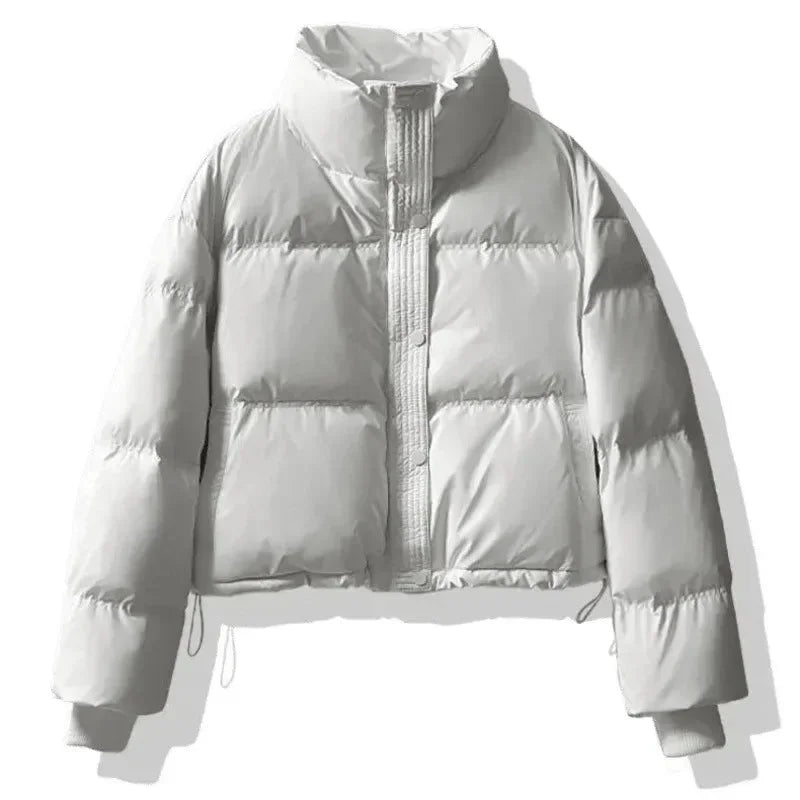 Short Women's Winter Puffer Coat