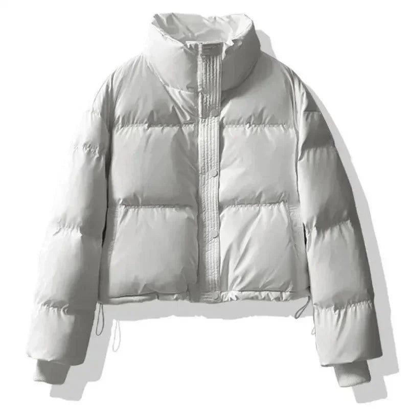 Short Women's Winter Puffer Coat