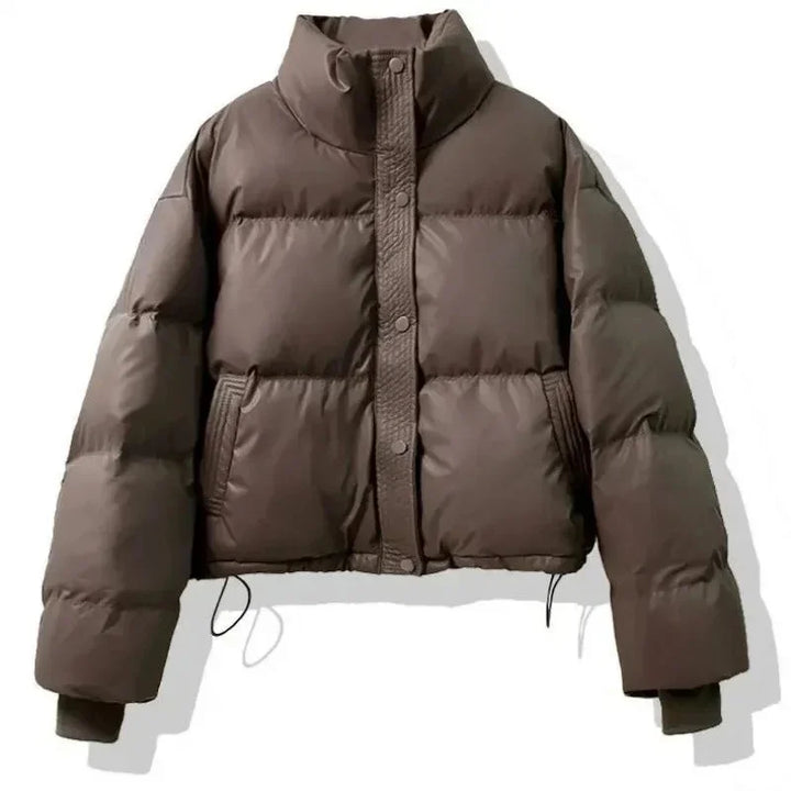 Short Women's Winter Puffer Coat
