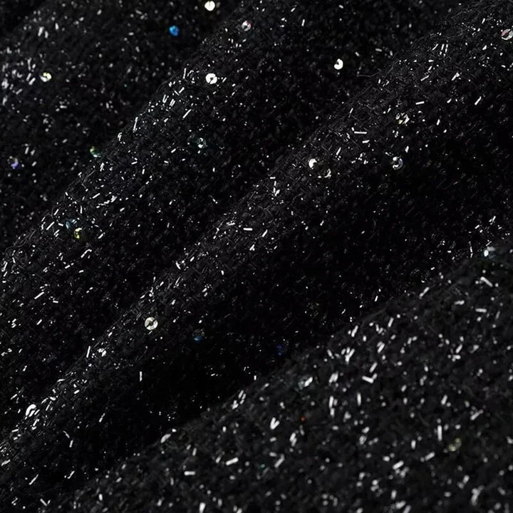 Chic Women's Blazer with Sequins and Elegant Cut
