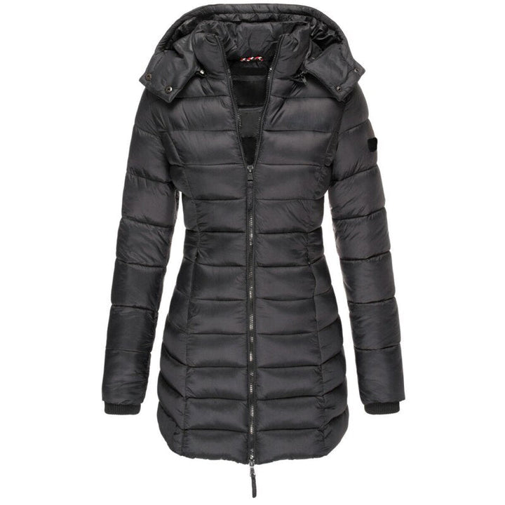 Cozy Hooded Down Coat for Women - Isabella