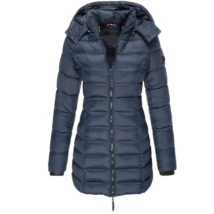 Cozy Hooded Down Coat for Women - Isabella