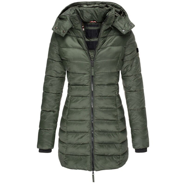 Cozy Hooded Down Coat for Women - Isabella