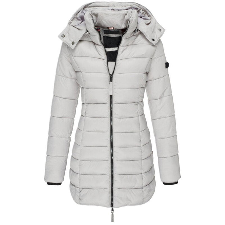 Cozy Hooded Down Coat for Women - Isabella