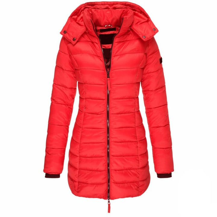Cozy Hooded Down Coat for Women - Isabella