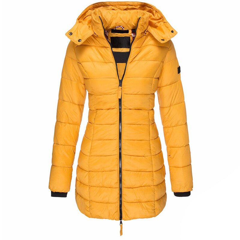 Cozy Hooded Down Coat for Women - Isabella