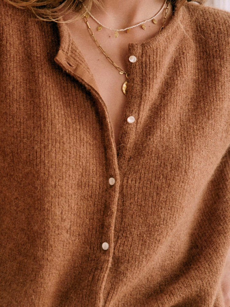 Women's Button-Front Cardigan