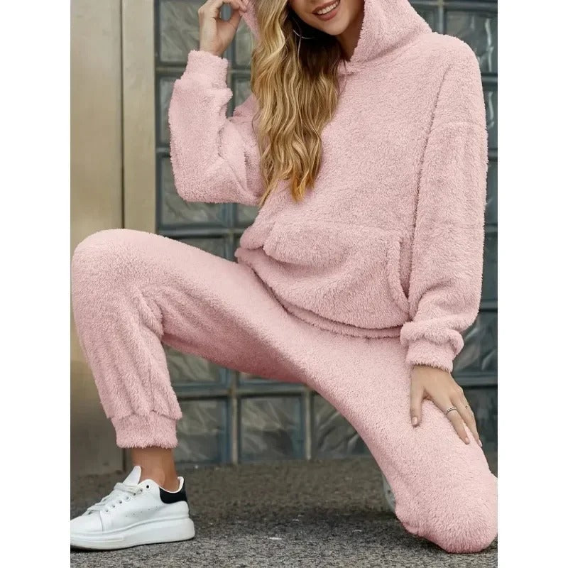 Women's Hooded Loungewear Set