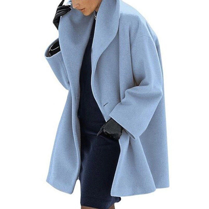 Chic Wool Overcoat for Women - Isabella